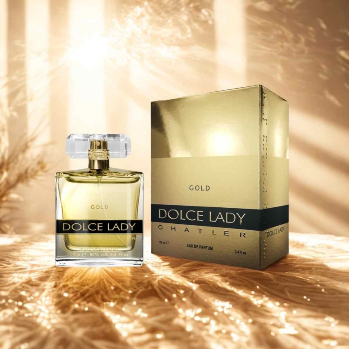 Chatler Dolce Lady Gold EDP 100ML - 3