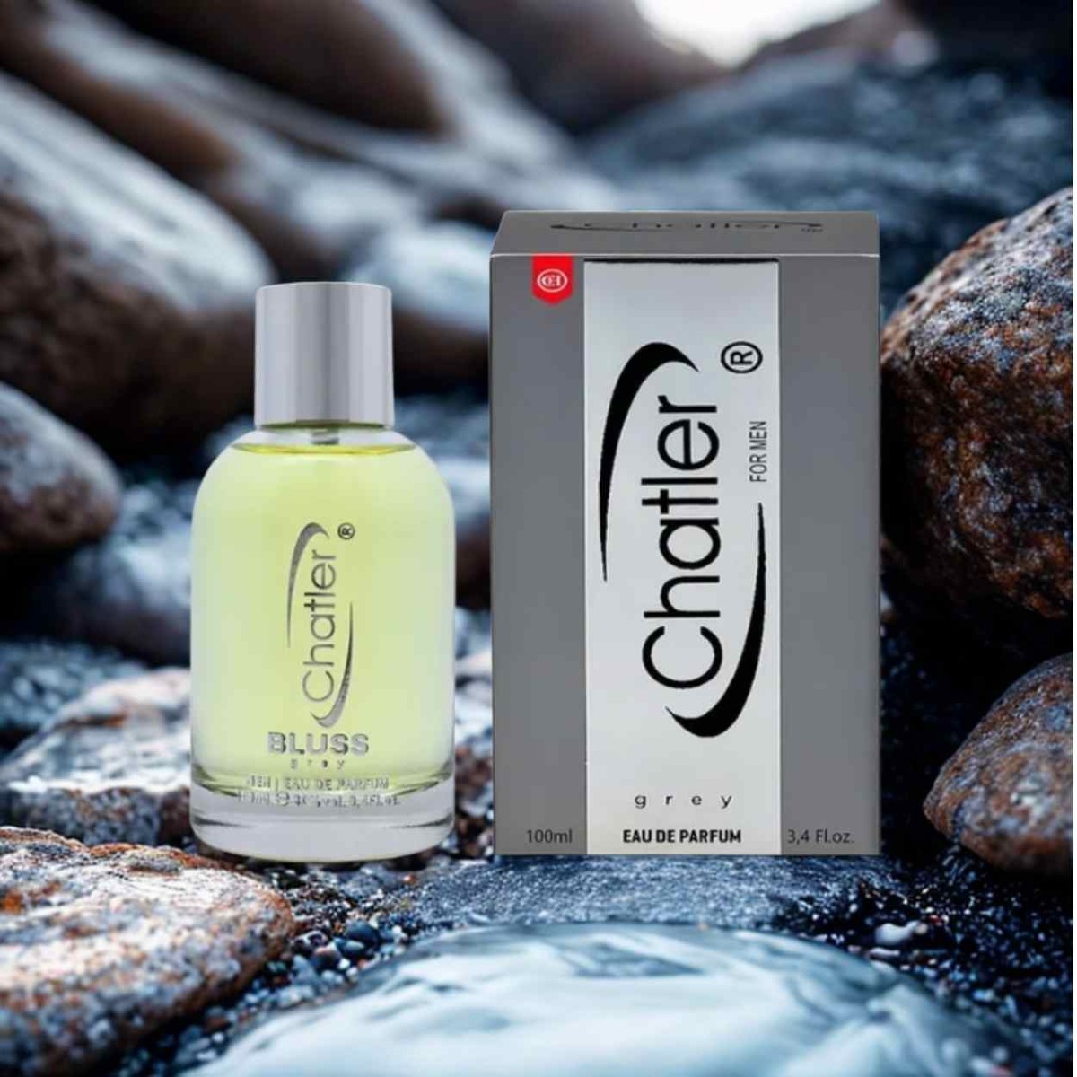 Chatler Bluss Grey EDP 100ml - 3