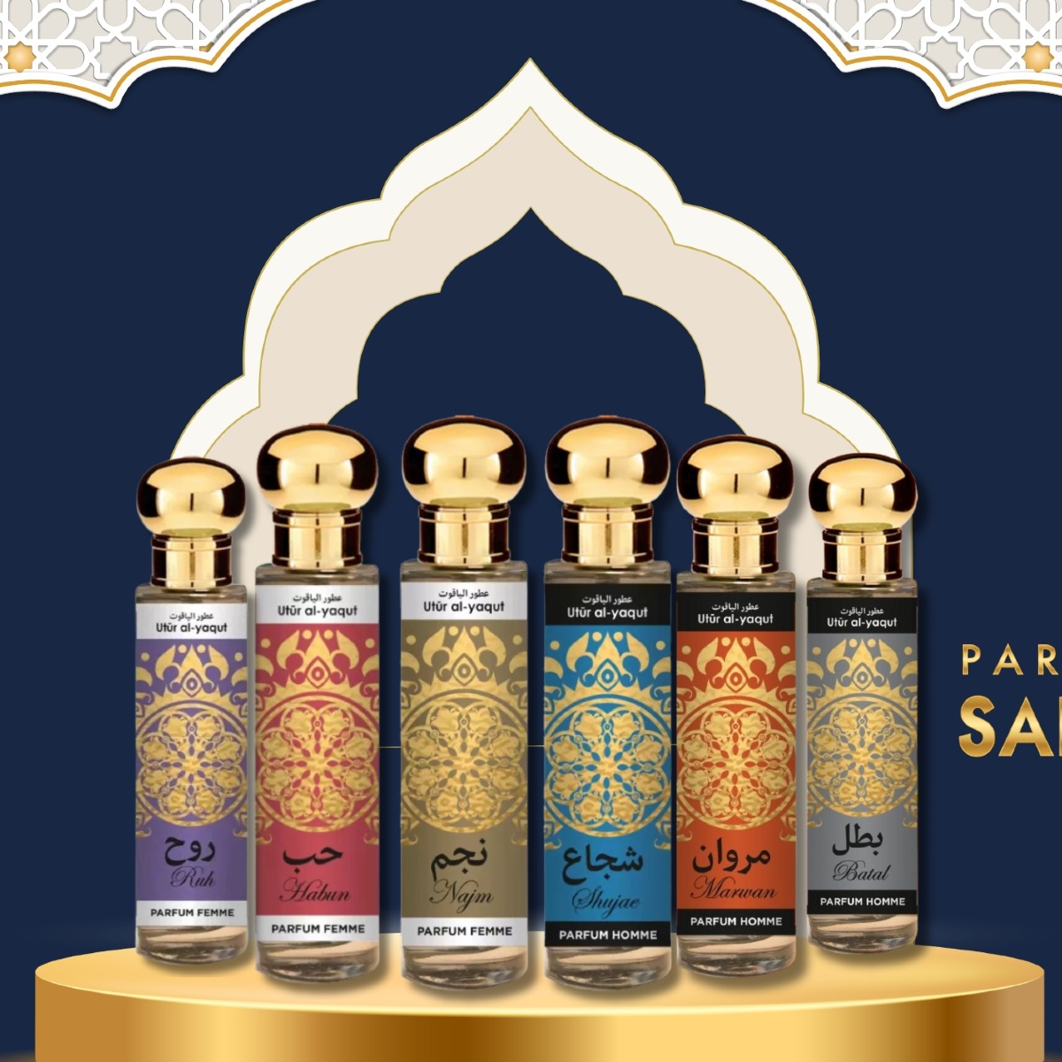 SAPHIR UTUR AL YAQUT MEN Arabska woda perfumowana SHUJAE - 3