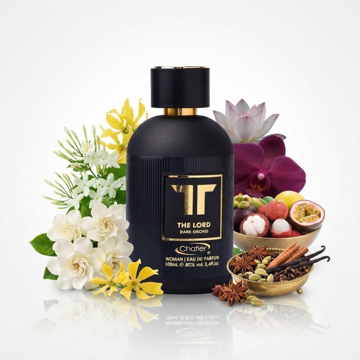 Chatler The Lord Dark Orchid EDP 100ml - 4