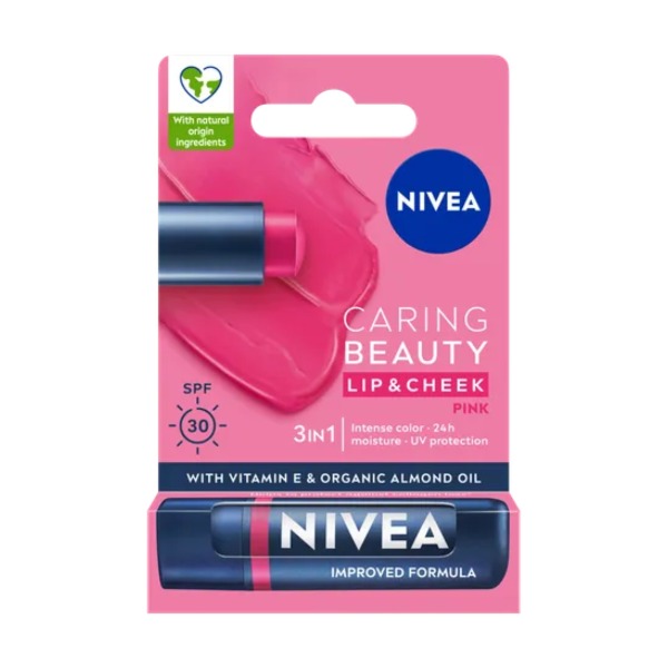 NIVEA Carying Beauty Lip & Cheek 3IN1 